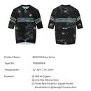 MENS JERSEY DAYS BLACK GREEN - URBAN