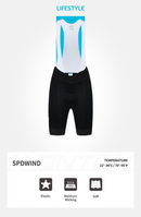 WOMENS CYCLING BIB SHORTS LIFESTYLE SPDWIND