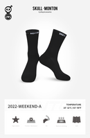 COTTON BLEND SOCKS BLACK WEEKEND II A