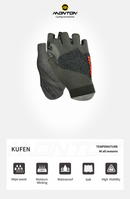 CYCLING GLOVES HALF FINGER KUFEN GREEN