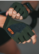 CYCLING GLOVES HALF FINGER KUFEN GREEN
