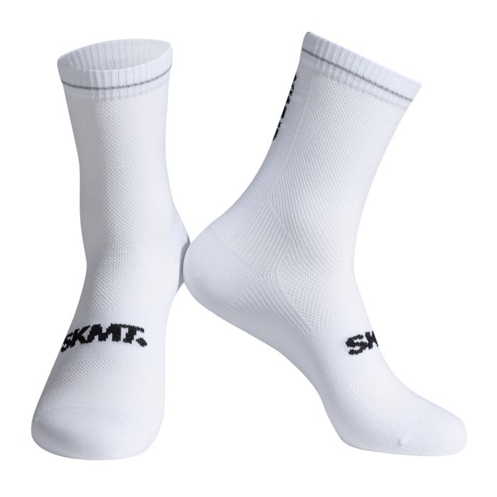 CYCLING SOCKS FLUX BLOCK - CHALK WHITE