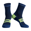 CYCLING SOCKS FLUX BLOCK - URBAN BLUE