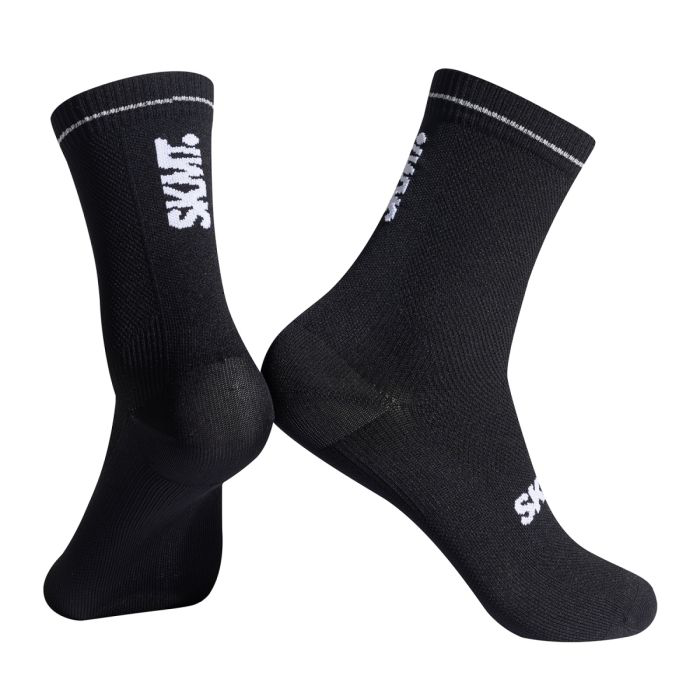CYCLING SOCKS FLUX BLOCK - MIDNIGHT BLACK