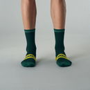 CYCLING SOCKS FLUX BLOCK - DEEP FOREST