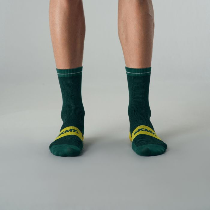 CYCLING SOCKS FLUX BLOCK - DEEP FOREST