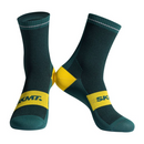 CYCLING SOCKS FLUX BLOCK - DEEP FOREST