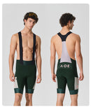 MENS BIB SHORTS STRAORDINARIO DEEP FOREST GREEN
