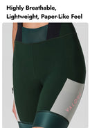 WOMENS BIB SHORTS STRAORDINARIO DEEP FOREST GREEN