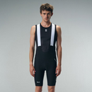 SKMT FLUX BLOCK BIB SHORTS MIDNIGHT BLACK