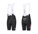 SKMT FLUX BLOCK BIB SHORTS MIDNIGHT BLACK