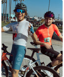 NUOVA LUNA II . MEN'S BIB SHORTS . DEEP AQUA BLUE