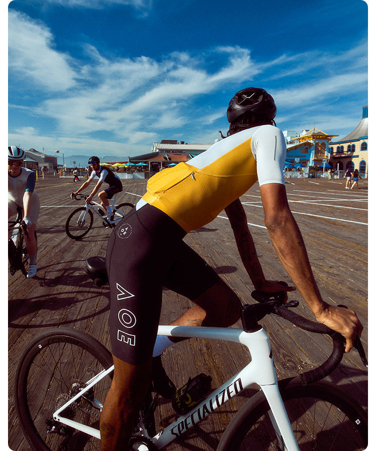 NUOVA LUNA II . MEN'S BIB SHORTS . MIDNIGHT BLACK