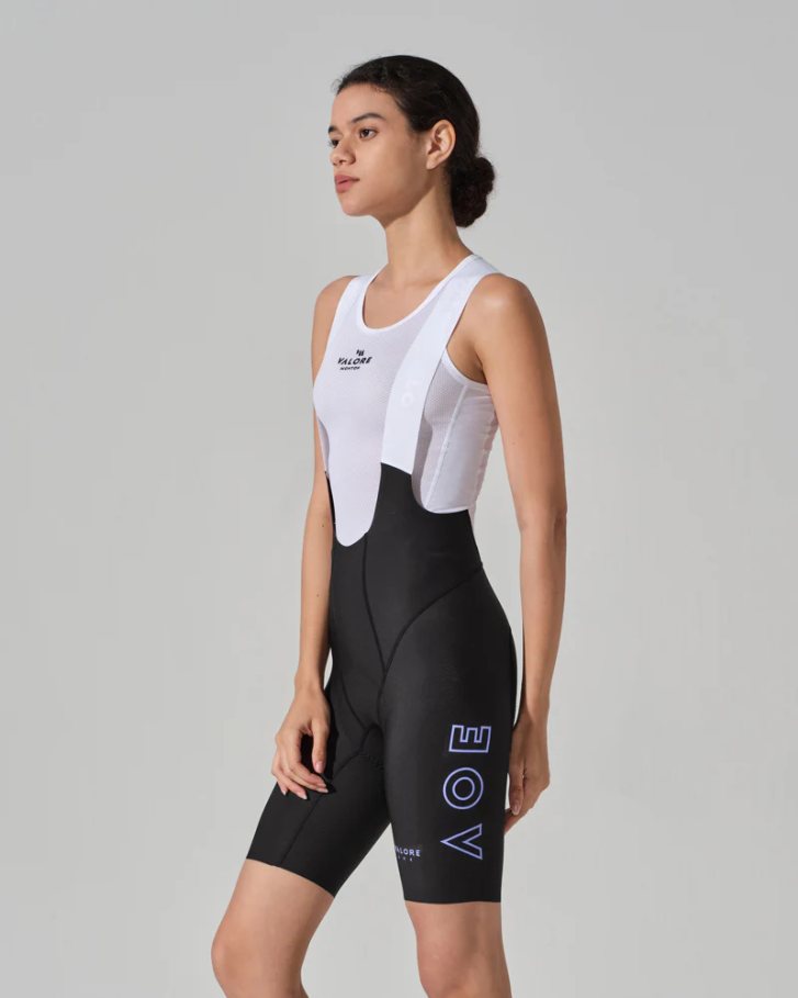 NUOVA LUNA II . WOMEN'S BIB SHORTS . MIDNIGHT BLACK