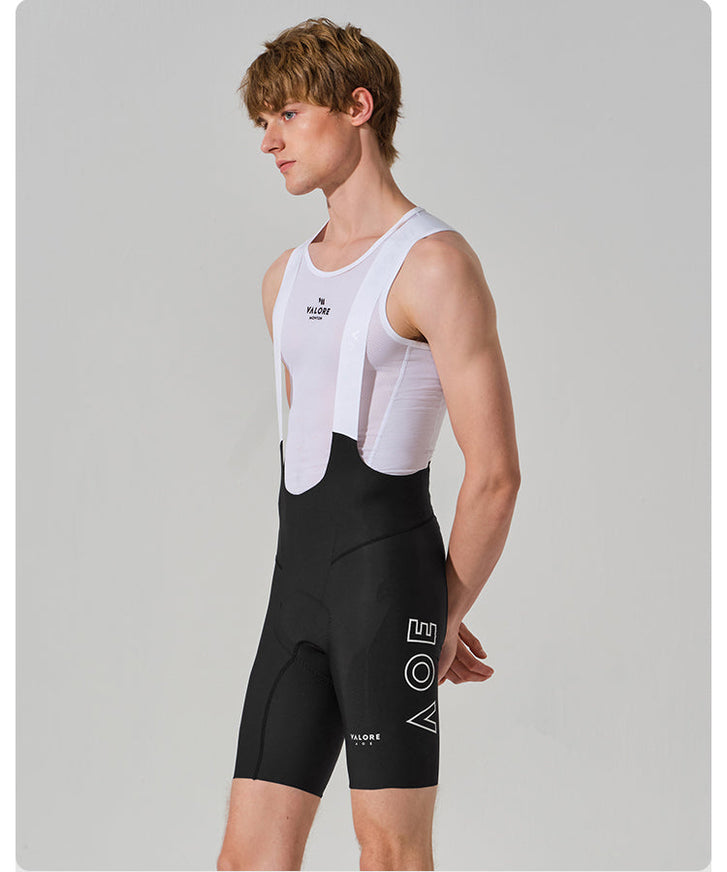 NUOVA LUNA II . MEN'S BIB SHORTS . MIDNIGHT BLACK