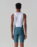 NUOVA LUNA II . MEN'S BIB SHORTS . DEEP AQUA BLUE
