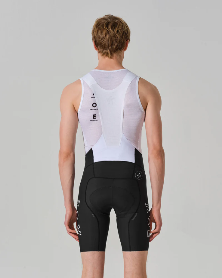 NUOVA LUNA II . MEN'S BIB SHORTS . MIDNIGHT BLACK