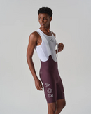NUOVA LUNA II . MEN'S BIB SHORTS . PLUM PURPLE