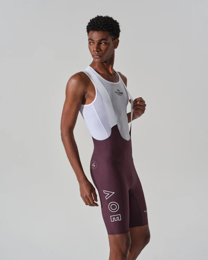 NUOVA LUNA II . MEN'S BIB SHORTS . PLUM PURPLE