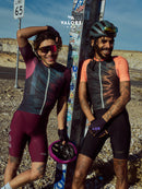 NUOVA LUNA II . MEN'S BIB SHORTS . PLUM PURPLE