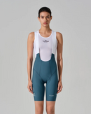 NUOVA LUNA II . WOMEN'S BIB SHORTS . DEEP AQUA BLUE