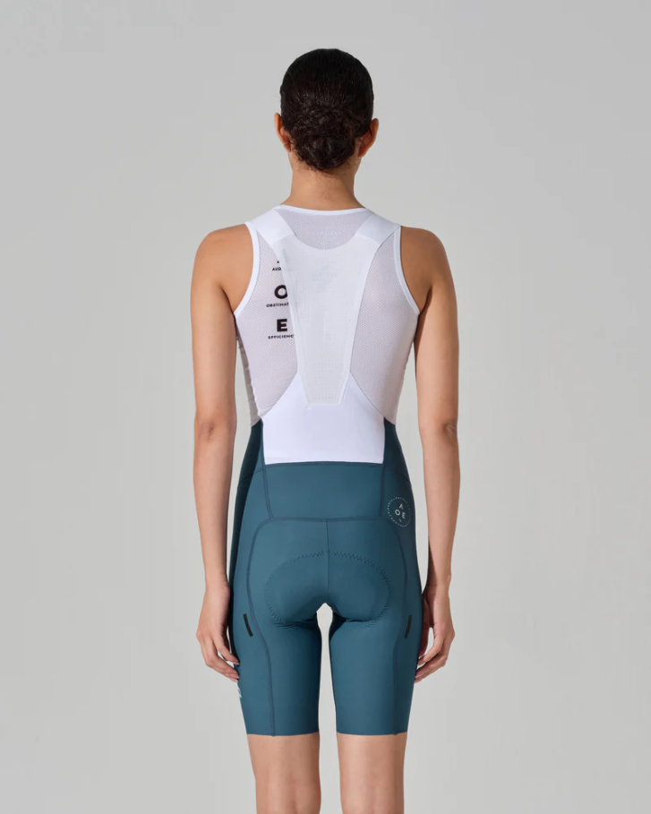 NUOVA LUNA II . WOMEN'S BIB SHORTS . DEEP AQUA BLUE