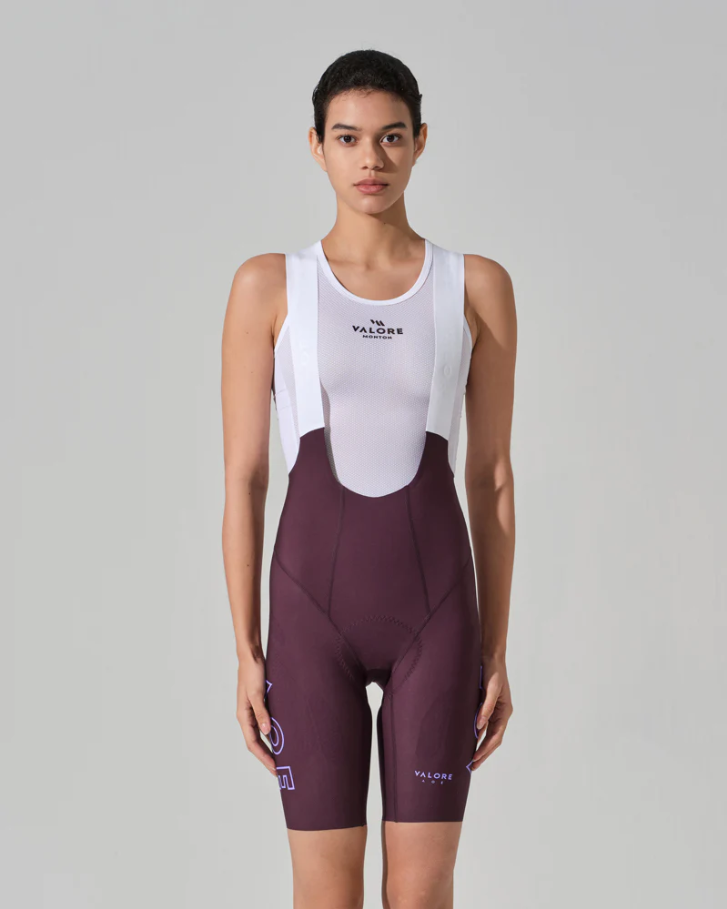 NUOVA LUNA II . WOMEN'S BIB SHORTS . PLUM PURPLE