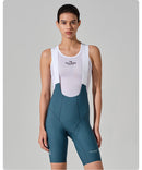 NUOVA LUNA II . WOMEN'S BIB SHORTS . DEEP AQUA BLUE