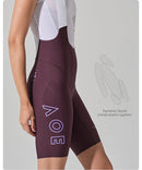 NUOVA LUNA II . WOMEN'S BIB SHORTS . PLUM PURPLE