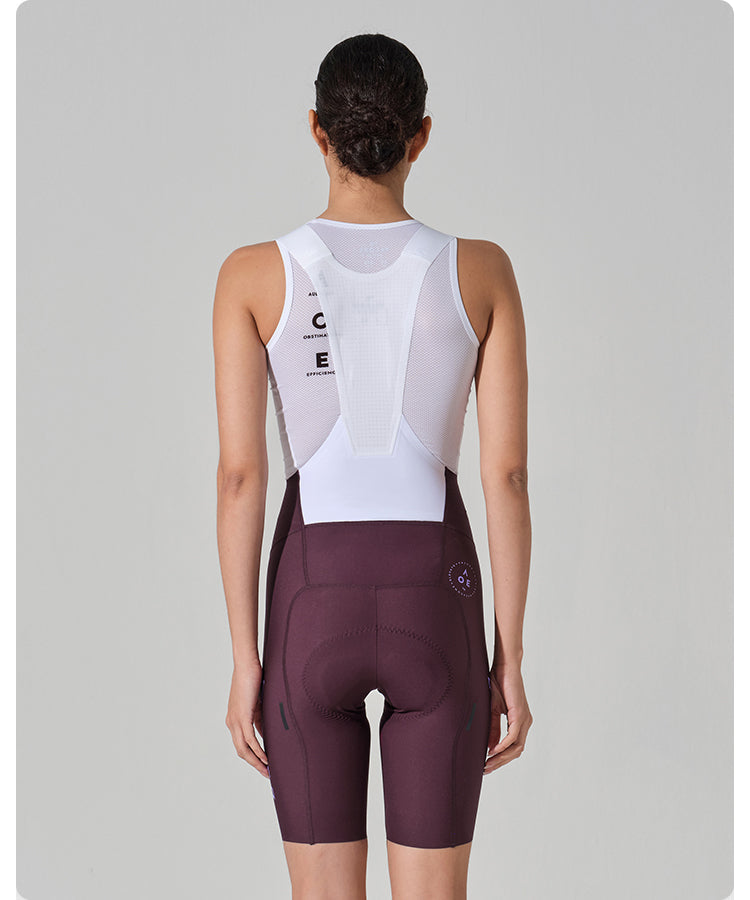 NUOVA LUNA II . WOMEN'S BIB SHORTS . PLUM PURPLE
