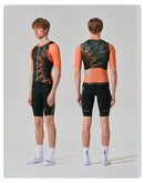 OCCHIO . MEN'S JERSEY . CORAL ORANGE - BLEND