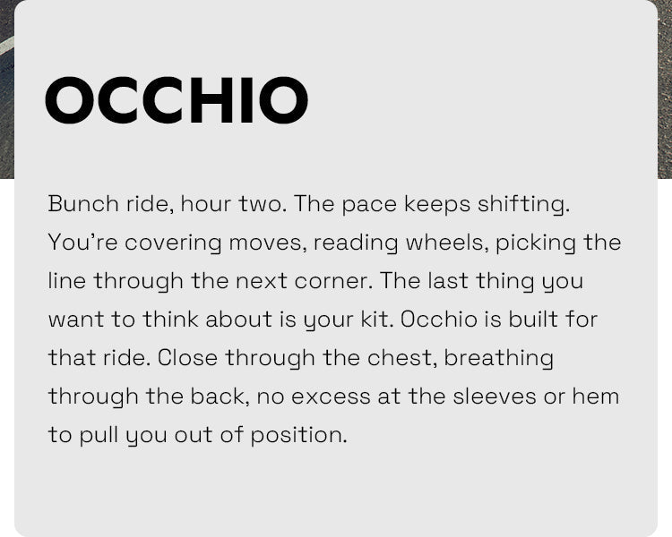 OCCHIO . MEN'S JERSEY . PLUM PURPLE - BLEND