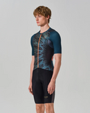 OCCHIO . MEN'S JERSEY . DEEP AQUA - BLEND