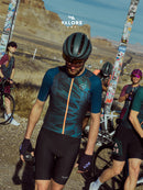 OCCHIO . MEN'S JERSEY . DEEP AQUA - BLEND