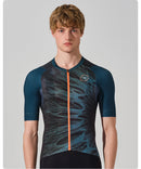 OCCHIO . MEN'S JERSEY . DEEP AQUA - BLEND