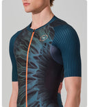 OCCHIO . MEN'S JERSEY . DEEP AQUA - BLEND