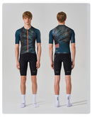 OCCHIO . MEN'S JERSEY . DEEP AQUA - BLEND
