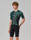 OCCHIO . MEN'S JERSEY . FOREST GREEN - BLEND