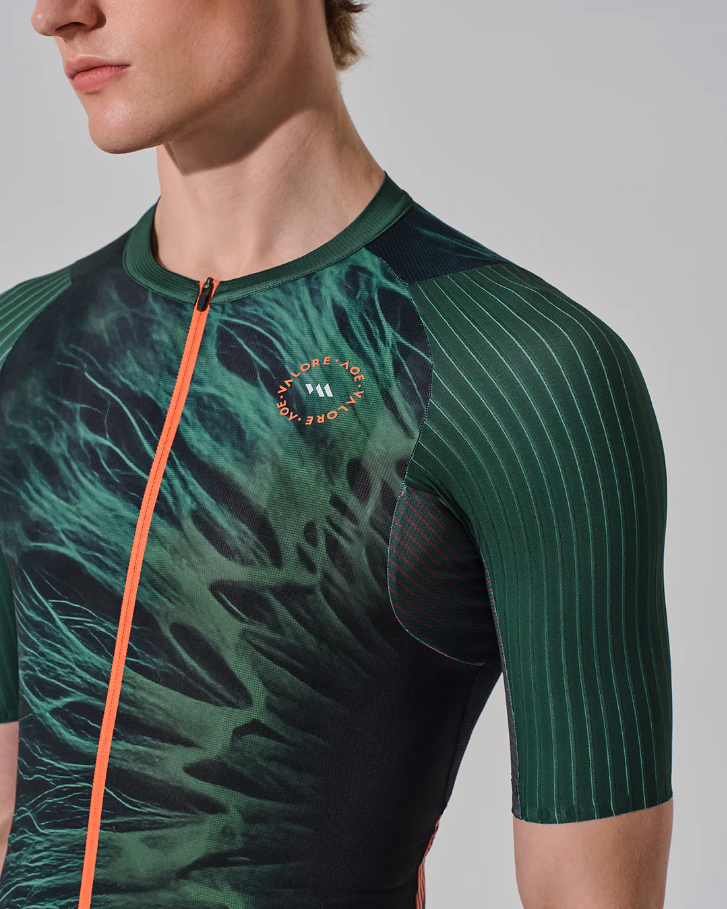 OCCHIO . MEN'S JERSEY . FOREST GREEN - BLEND