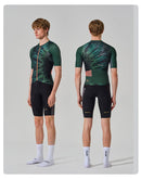 OCCHIO . MEN'S JERSEY . FOREST GREEN - BLEND