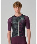 OCCHIO . MEN'S JERSEY . PLUM PURPLE - BLEND