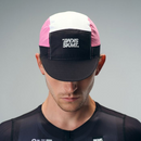 CYCLING CAP FLUX BLOCK - BLACK / PINK