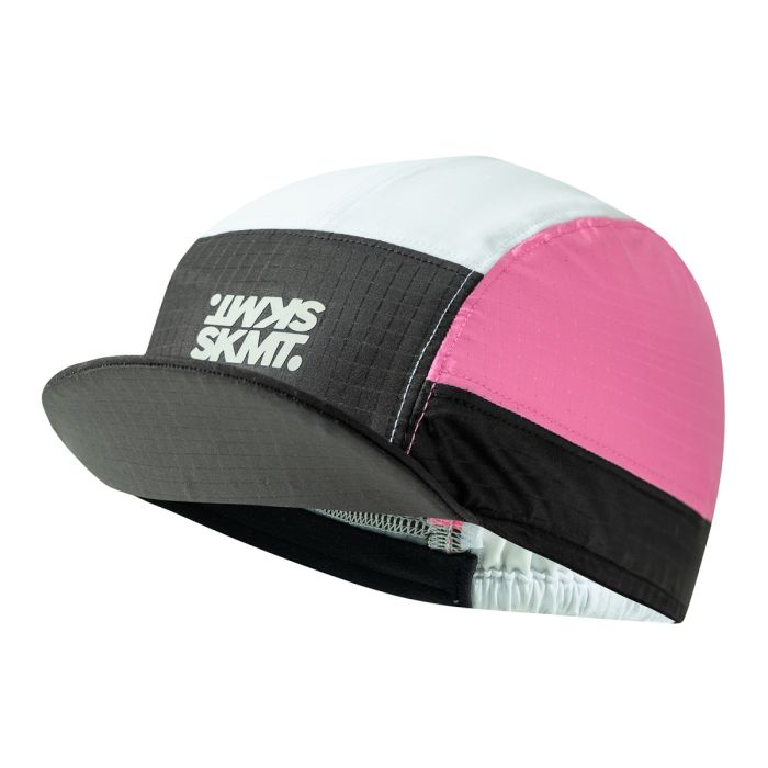CYCLING CAP FLUX BLOCK - BLUE / YELLOW