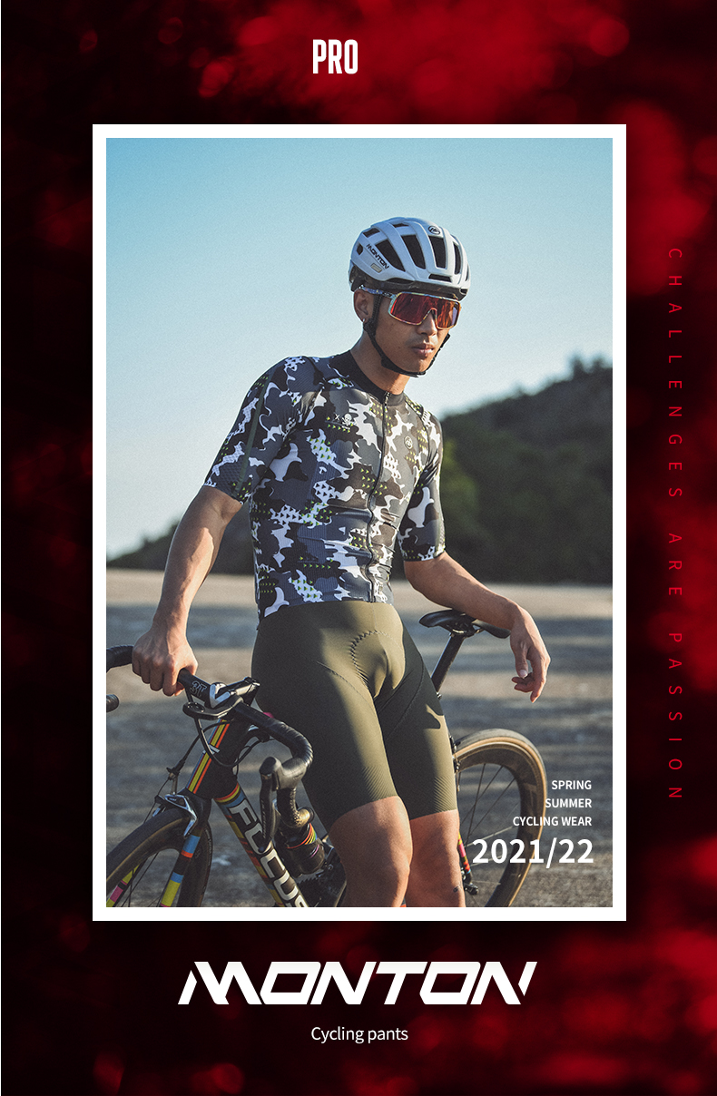 MENS CYCLING BIB SHORTS PRO SPEEDA GREEN