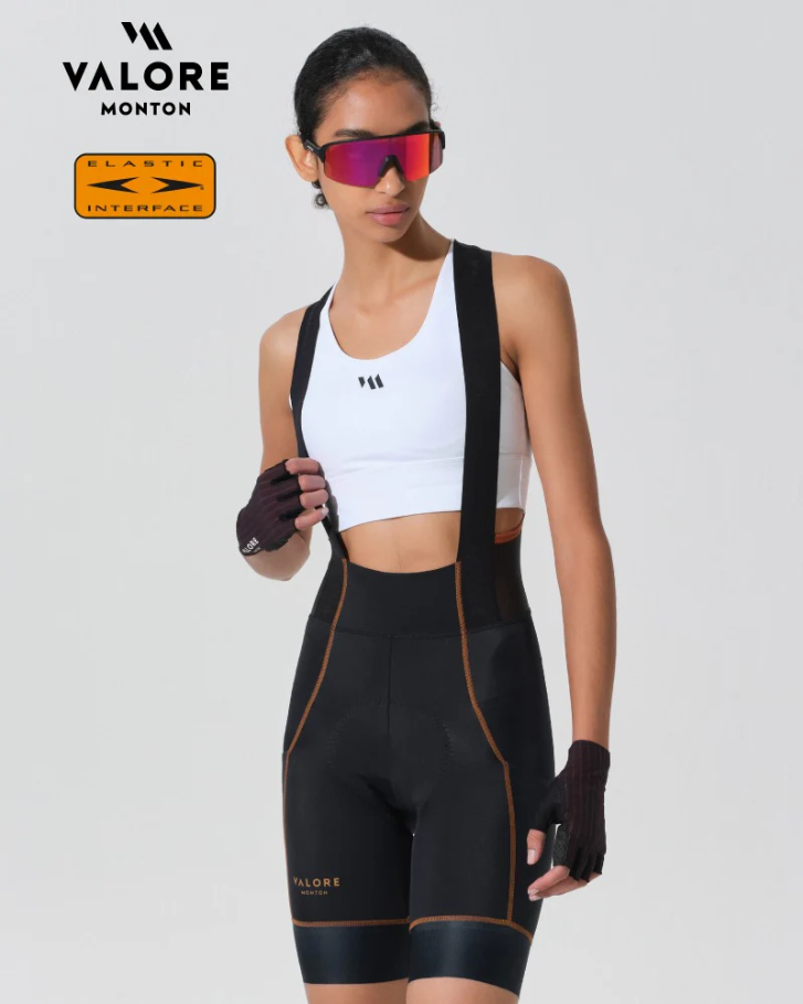 VALORE MONTON WOMENS BIB SHORTS VERSA BLUE BLACK