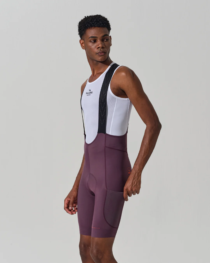 STRAORDINARIO II . BIB SHORTS . DEEP PLUM PURPLE