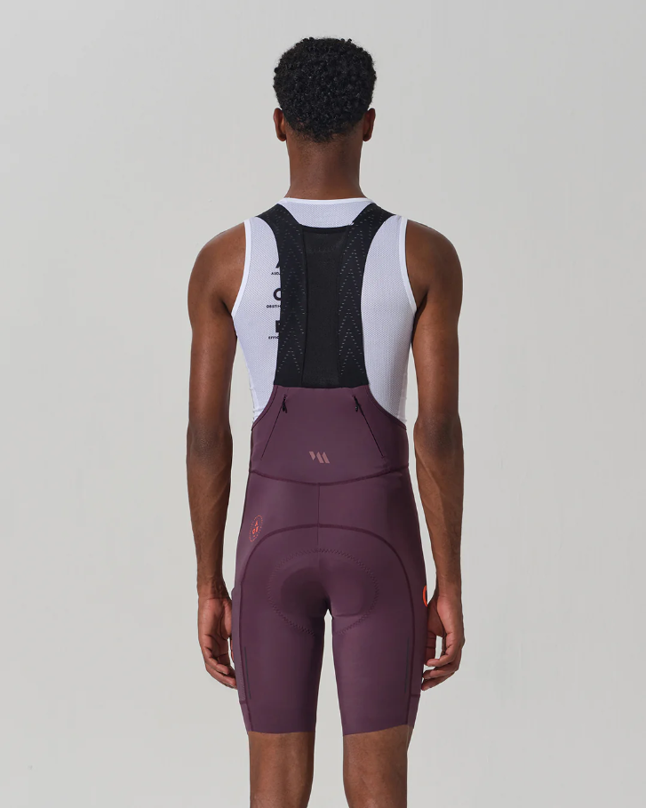 STRAORDINARIO II . BIB SHORTS . DEEP PLUM PURPLE