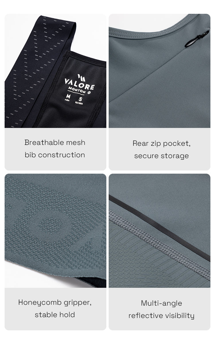 STRAORDINARIO II . BIB SHORTS . MIDNIGHT BLACK