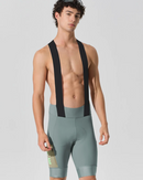 MENS BIB SHORTS STRAORDINARIO MISTY GREEN