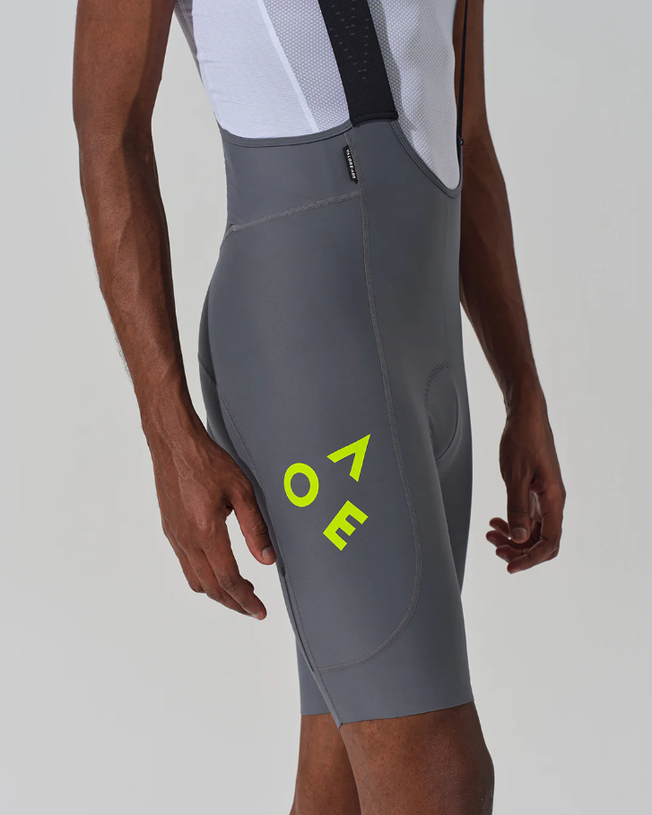 STRAORDINARIO II . BIB SHORTS . GRAPHITE GREY
